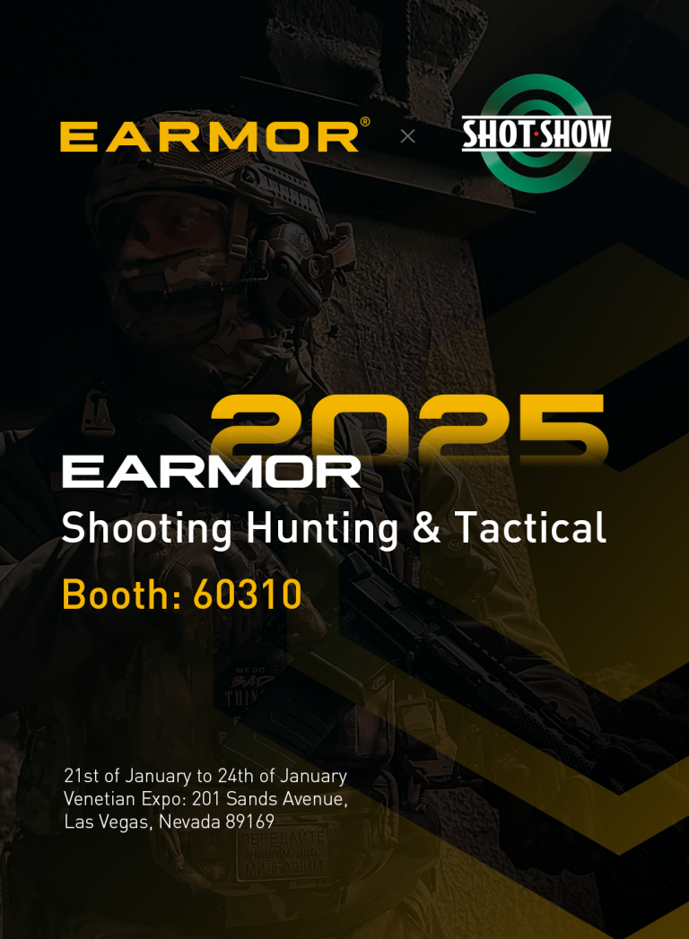 EARMOR at SHOT Show 2025: Pioneering Innovation in Hearing Protection and Tactical Gear